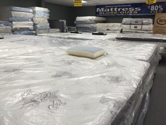 Huge selection of discounted mattresses. Over 110 to choose from daily.