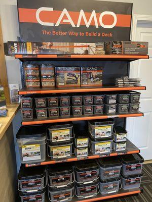 The Deck Supply proudly stocks CAMO Fasteners and Deck Tools.