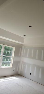 Master bedroom,  tray ceiling