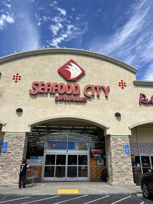 Seafood City Supermarket Store Front, Union City, CA.