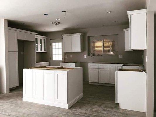 White Shaker Cabinets