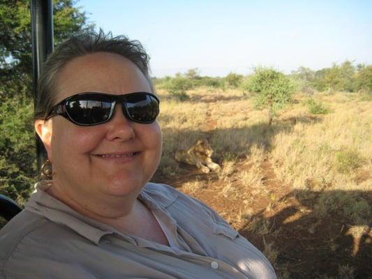 TravelStore's Heidi on an African safari! Whatever destination you choose, one of our experts have been there.