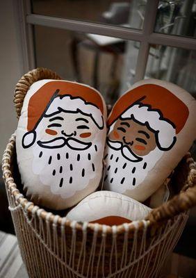 Fair trade Santa pillows