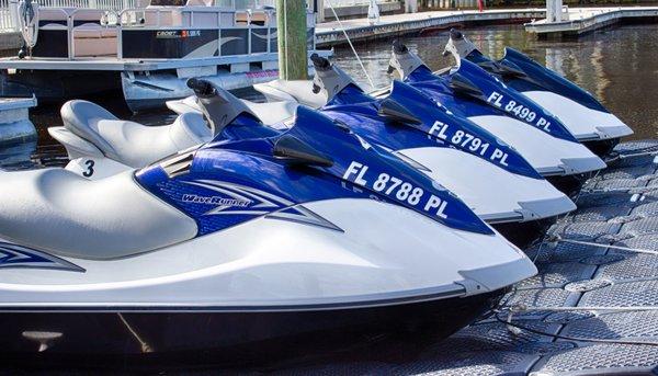 Waverunner tours available at our Sanibel Harbour Location