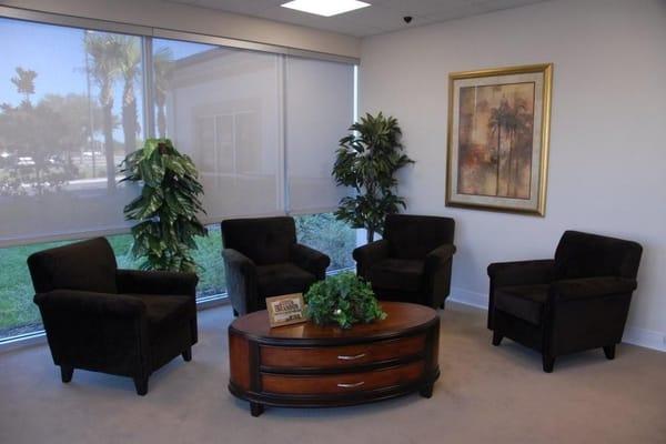 Professional lobby area with 24 Hour Security and 24 Hour access to your office