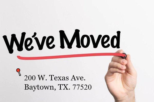 We've relocated!