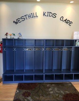 Cubbies for the kiddos