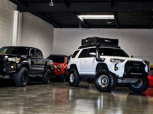 We sell offroad capable vehicles!