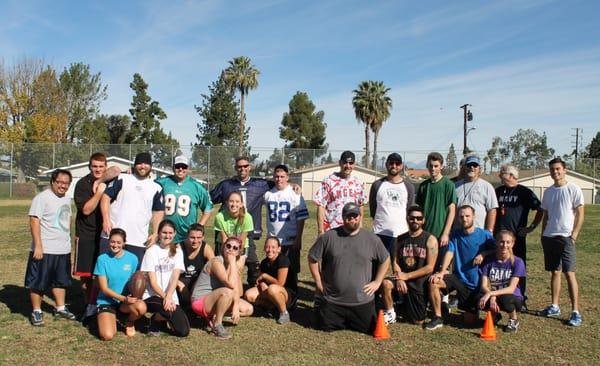 PPC's Annual Turkey Bowl - High Schoolers vs Young Adults at flag football