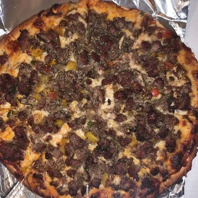 Jerk Steak Pizza