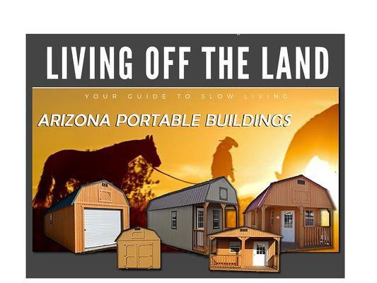 Portable buildings off the grid