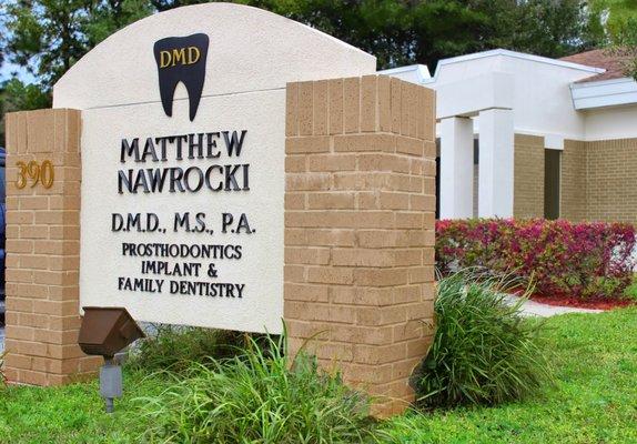 Exterior view of our Orange Park dental office of Matthew Nawrocki DMD, MS