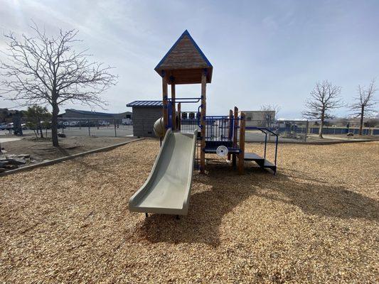 Smaller playground.