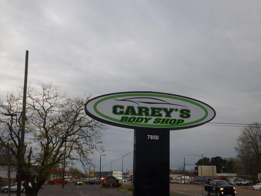 Carey's Body Shop LOGO