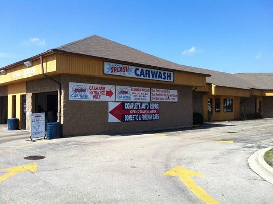 Carwash, oil change and repair business