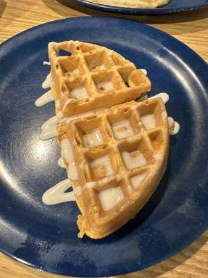 Half Pumpkin Waffle