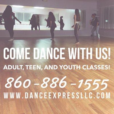 Stop by and take a class!