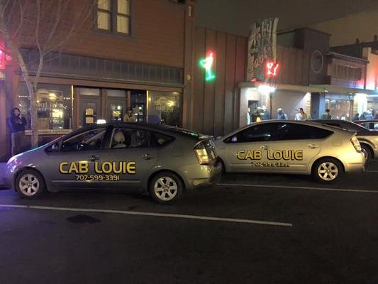 Spotted the Cab Louie fleet in Arcata!