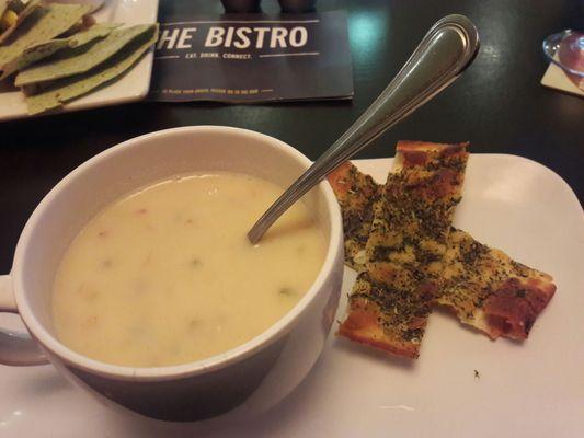 Potato soup.....yummy!