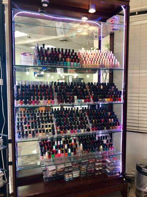 Our selection of over 300 different colors!