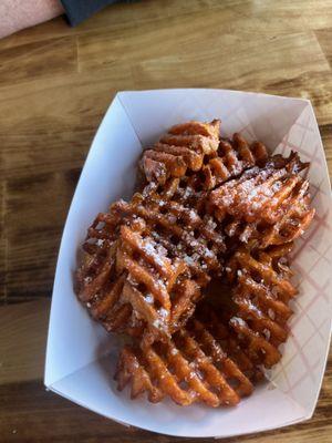 French toast sweet potato fries!