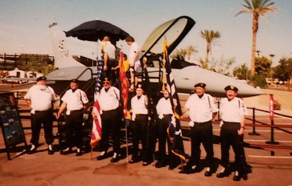 Post 3513 Honor Guard.