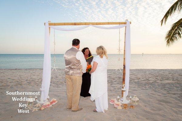 Starfish Wedding Package by Southernmost Weddings Key West