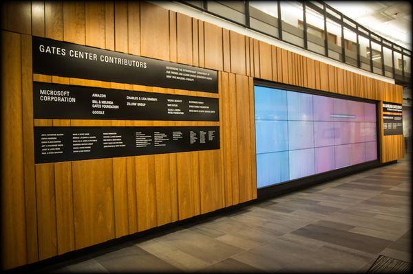 New directory signage for the Bill and Melinda Gates Foundation!