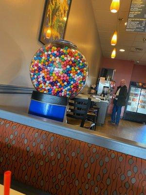 The hugest gum-ball machine ever!