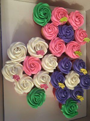 Custom Vanilla Cupcakes