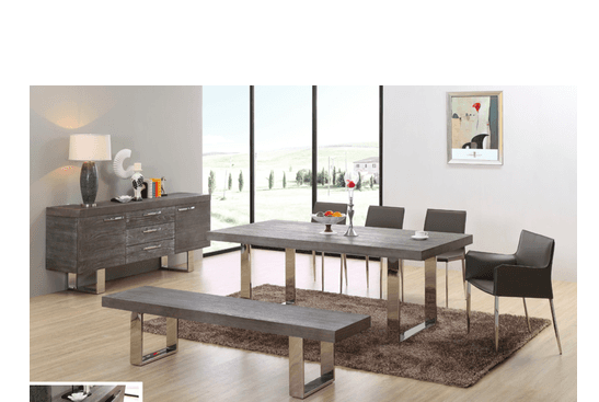 Veneza Collection  Dining Table Buffet Bench