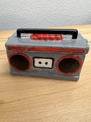 Customer painted boom box container