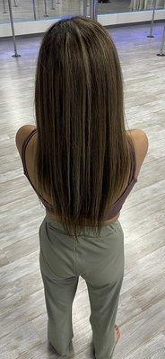 Highlights and Brazilian Blowout