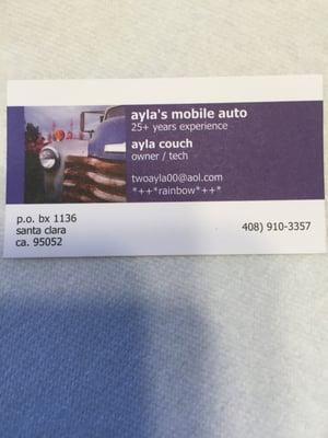 Ayla's Mobile Auto