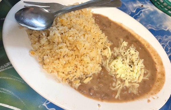 Arroz y frijoles (rice & beans)