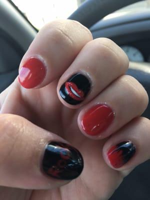 Rocky Horror Picture Show Nails