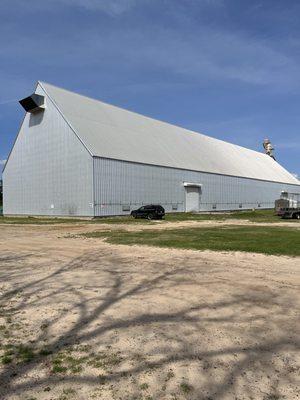 10,000 Ton warehouse for storing peanuts.