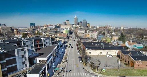 View of downtown from Fletcher Place.