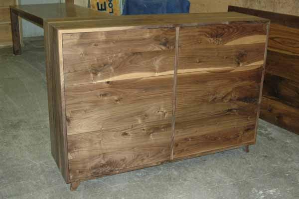 Danish Modern walnut dresser