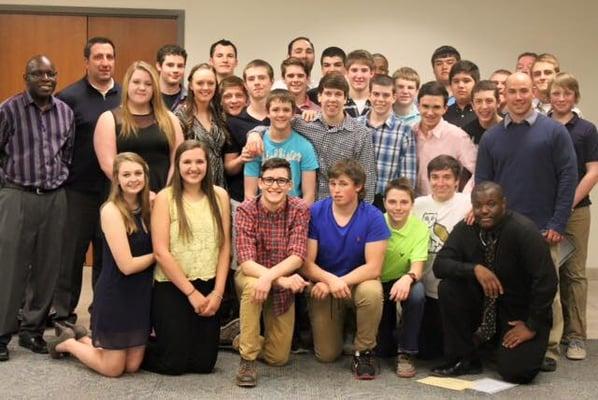 Congratulations to the Kickapoo High School wrestling team on a fantastic season. Thank you for letting me be a part of the team!