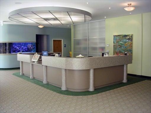 Relax before your appointment in our spacious reception area!