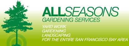 All Seasons Gardening, Landscaping & Home services logo.