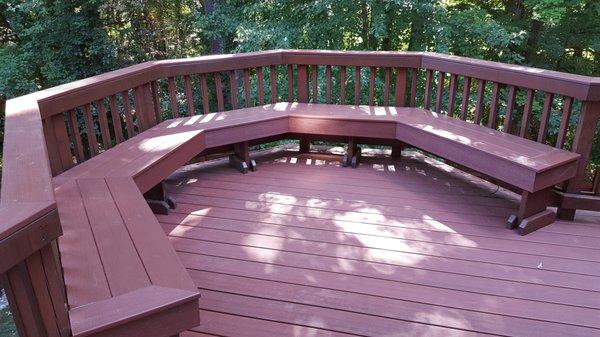 Deck restoration