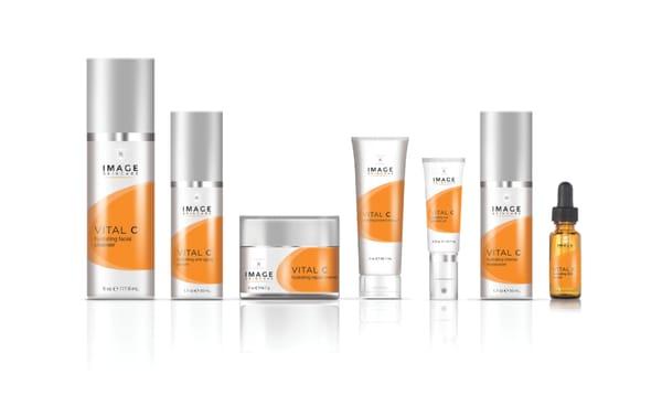 Image Vital C line for dry/dehydrated, rosacea-prone and sensitive skin.