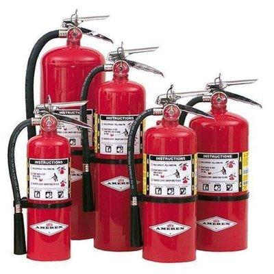 Service and Sales of Fire Extinguisher made by Amerex, Ansul and Buckeye