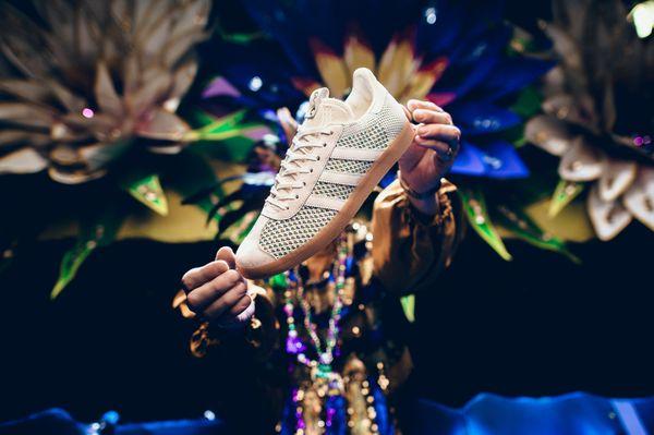 Sneaker Politics x Adidas Consortium Mardi Gras Themed