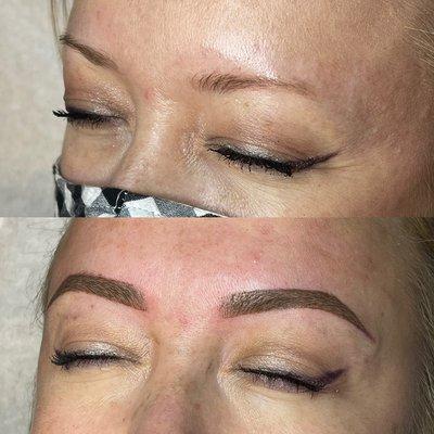 Ombre brow