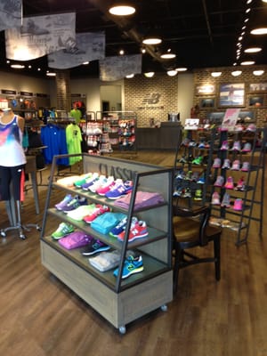 We have a great selection of clothing, accessories and of course shoes!