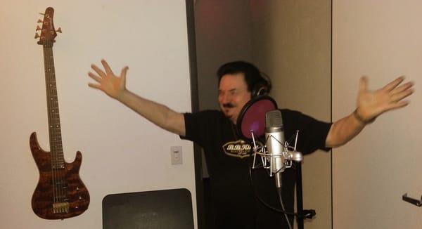 Bobby Kimball from Toto at Chase Music Studio