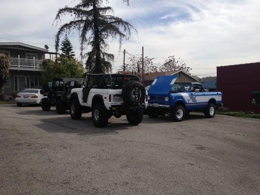 International Scout as well as Bronco and a FJ40